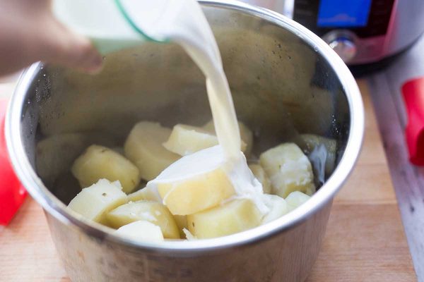Pressure Cooker Mashed Potatoes