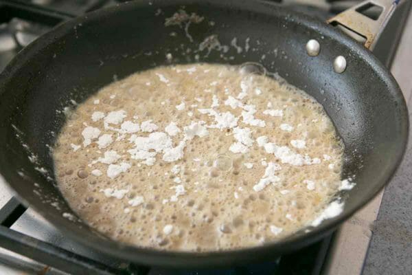 Making Gravy For Country Fried Sirloin